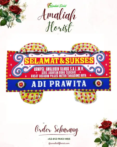 Papan Bunga Ucapan Selamat Cipeuyeum